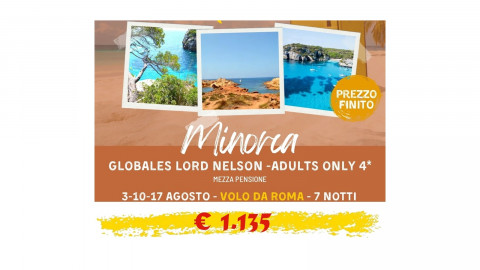 2024 minorca globales lord nelson 4* 3/10/17 agosto IN29